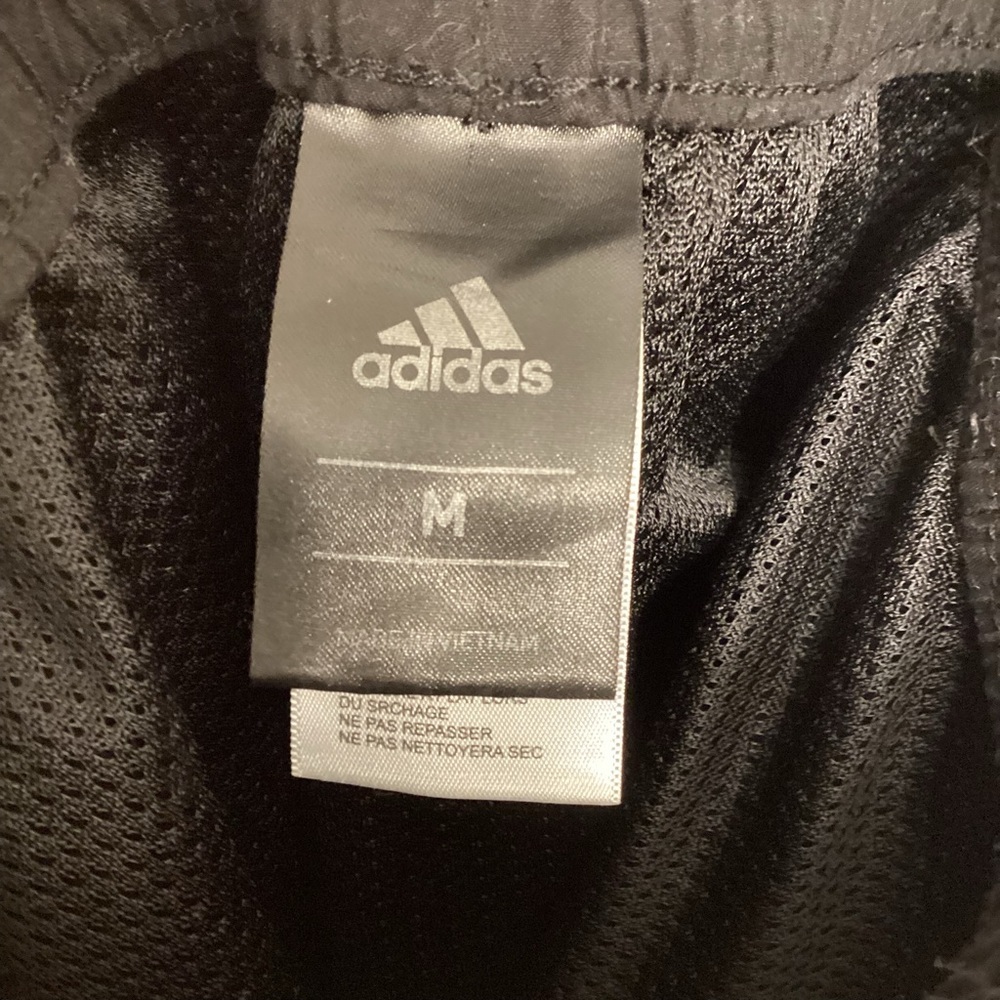 Adidas Black Swim Trunks with Drawstring Waistband - Picture 3 of 4